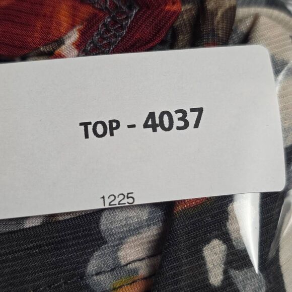 ChicSoul Floral Blouse Womens 2XL Made USA - Picture 7 of 7